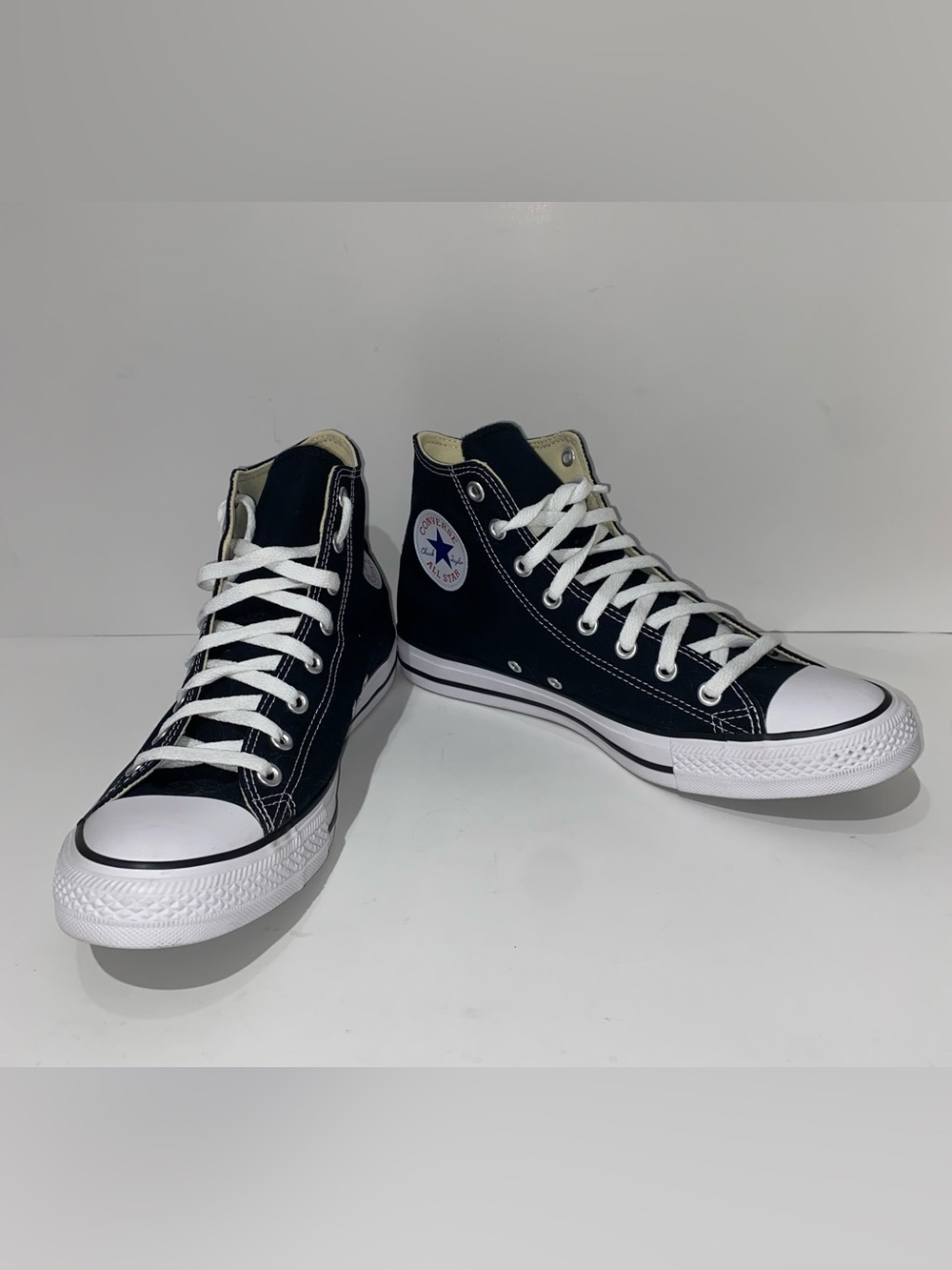 Converse Chuck Taylor All Star High Tops, Black, Men’s 10 / Women’s 12